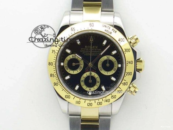 MiroTime 0130 WeatherProof Daytona 126505 RG Clean 1:1 Best Edition RG Champagne Stick Dial on RG Bracelet Super Clone DD 248